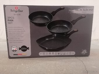 Sada 3 ks pánví z kovaného hliníku značky BerlingerHaus - 2