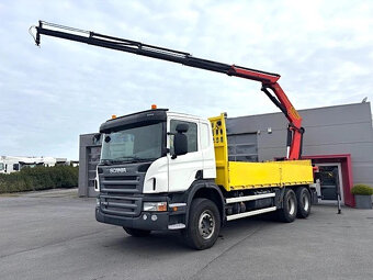 6x4 Eur5 Scania valník + HR - 2