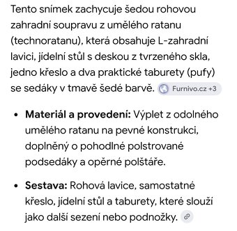 Zahradní nábytek - 2