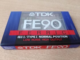 TDK FE90 FERRIC IECI/TYPE I NORMAL POSITION - AUDIOKAZETA - 2