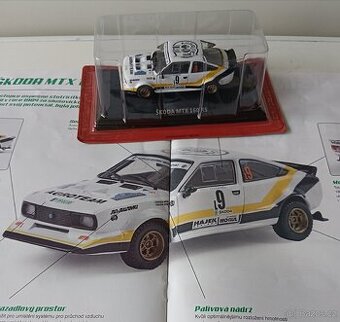 Škoda MTX 160 RS 1984 DeAgostini 1:43 - 2