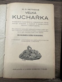 Prodám starou kuchařku. - 2