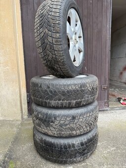 Alu kola 5x112 Autec Dunlop Winter Sport 205/55R16 - 2