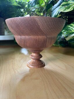 Kalich ze dřeva | ⌀18cm | ruční práce - 2