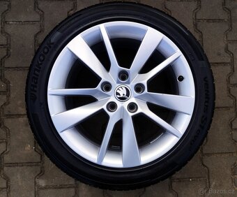 Alu kola originál Škoda Octavia III 5x112 R17 Trius - 2