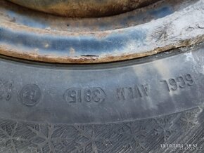 2x zimní pneu s disky Barum Polaris 185/65 R14 - 2
