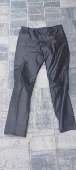 Kožené kalhoty vel. L - 2