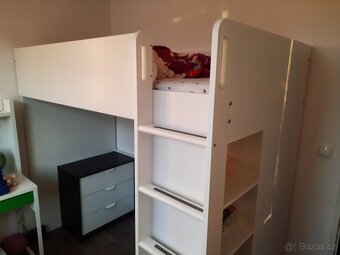 IKEA Stuva Postel s pracovním prostorem, stolem Patrovka - 2
