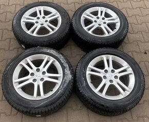 Alu kolo originál PEUGEOT 7x16" 5x108x65 ET46 a Continental - 2