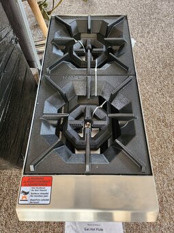 Plynový LPG gastro sporák NWHP 12-2 - 2