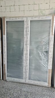 Balkonové dveře PVC - 1600x2100 mm - NOVÉ - 2KS - 2