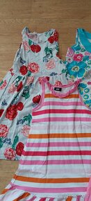 5x letní dívčí šaty vel. 134/140, zn. H&M - 2