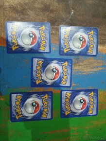 Pokémon kartičky kartička karty pokémoni Basic set rok 1999 - 2