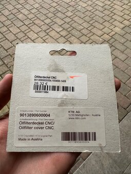 KTM Powerparts kryt olejového filtru - 2