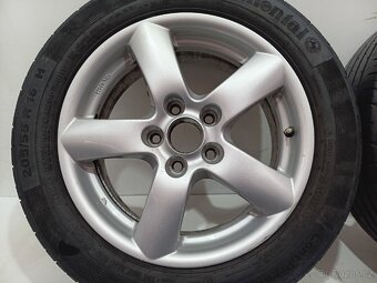 Letní alu kola 5x112 R16 pneu 205/55/16 - 2