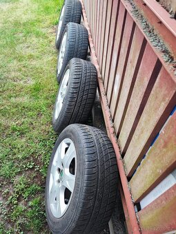 Letní sada alu kola - originál Škoda - 185/60 R14 82T - 2