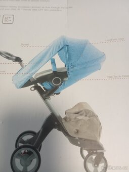 Prodám krásný set na kočárek stokke xplory 6v1 - 2