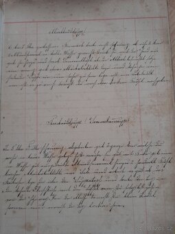 Starý německy a ručně psaný sešit receptů - 2