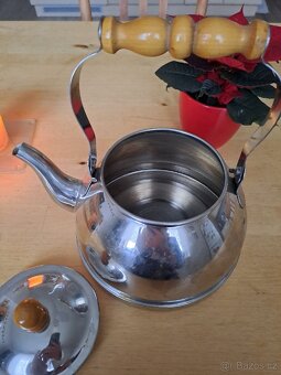 Nerezová retro konvice - 2