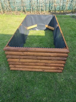 Nadzemní (vyvýšený) záhon 200x100x56cm - 2