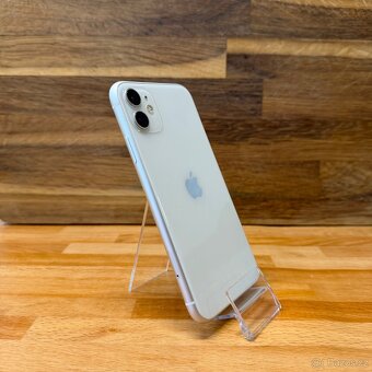IPhone 11 64GB, bílý, 100% baterie (rok záruka) - 2