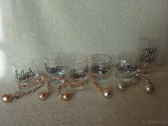 Série věznice skleničky z nápisy věznic - 2