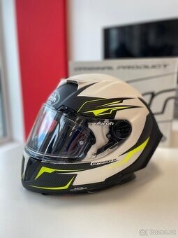 AIROH GP 550S VENON - (bílá/černá/fluo) - 2