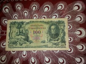 100 korun 1931 pěkný stav, vzácnější prvnější série, vyhledá - 2