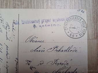 Staré pohledy polní pošta Československá - 2