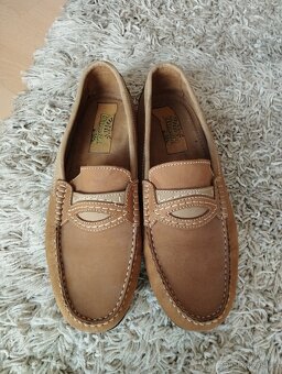 Pánské kožené mokasíny vel.43 - 2