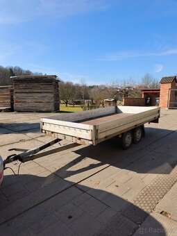 Přívěsný vozík dvouosý - 2