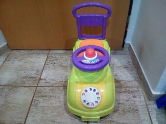 Odrážedlo auto zelené autíčko - 2