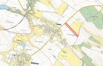 Zemědělská půda, prodej, Katov, Brno-venkov - 2