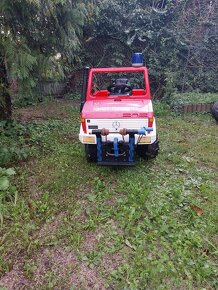 Šlapací hasičské auto - 2