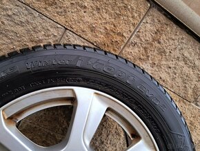 4x original. Alu disky Audi + zimni gumy Hankook - 2