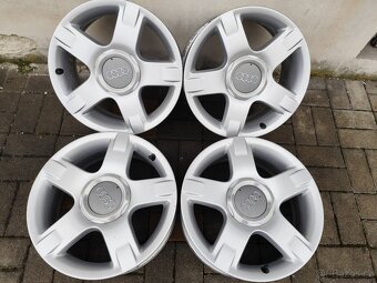 ALU 5x112 r16 AUDI - PĚKNÁ SADA - 2