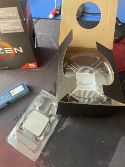 Ryzen 5 5600G Fera chladič+ teplodiva pasta - 2