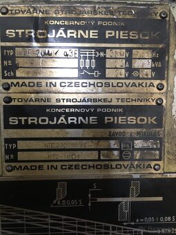 Tabulové nůžky NTE 2000/6.3 -SLEVA- - 2