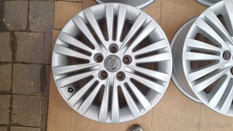 Alu kola Opel 16" 5x110 6,5J ET39 Meriva Astra Zafira - 2