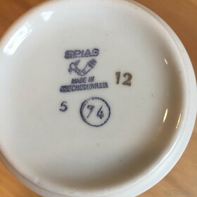 Tri zlate retro salky znacky Epiag - 2