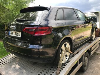 Audi a3 2.0tdi 110kw rok 12.2013 manuál - 2