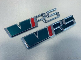 Original loga Škoda RS II. generace - 2