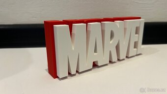 3d tisk logo Marvel - 2