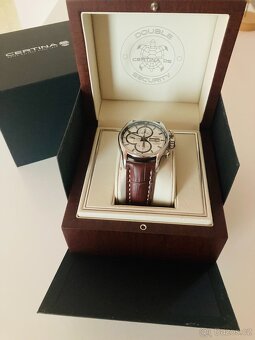 Certina DS1 hodinky, chronograf s krabicí a papíry - 2