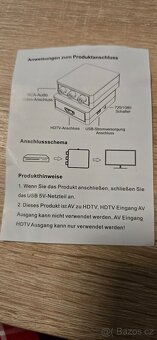 Převodník audio/video signálu z AV(cinch) do HDMI - 2