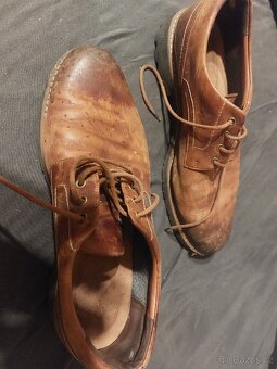Kožené boty Clarks číslo 48 použité - 2