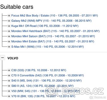 Spojková sada Luk C-max,Focus mk2,Mondeo mk4 - 2