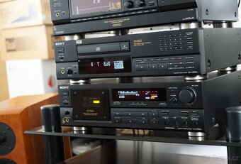 SONY SET - ES preamp, CD player, Tape deck, koncový amp - 2