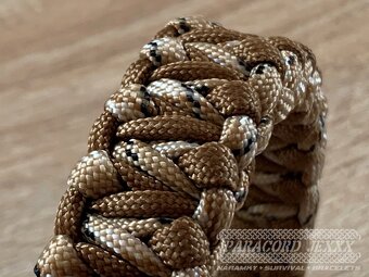 Paracord náramek (20,5 cm) Desert Camo - Brown - 2