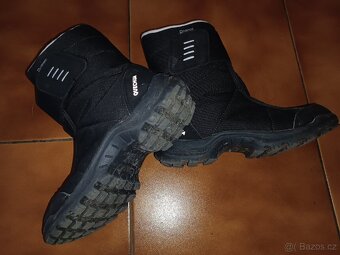 Dětské nepromokavé sněhule Quechua černé 38 - 2